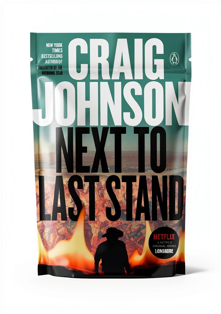 'Longmire Mystery Kindle book cover on a tablet screen'