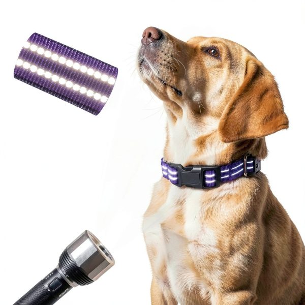 Hikiko Martingale Dog Collar Reflective Nylon Training Pet-1