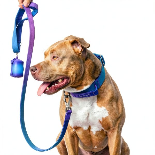 Spark Paws Tactical Dog Collar Heavy Duty Nylon Handle-4