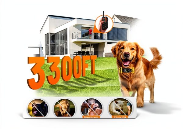 Shenzhen Cuter Dog Training Collar Remote Control 3300FT-2