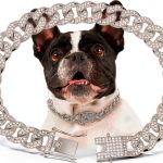 THAMIAO Dog Collar Chain Zinc Alloy Silver Gold Rosegold-0