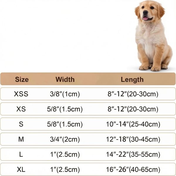 Boomiboo Nylon Dog Collar Reflective Soft Design-4
