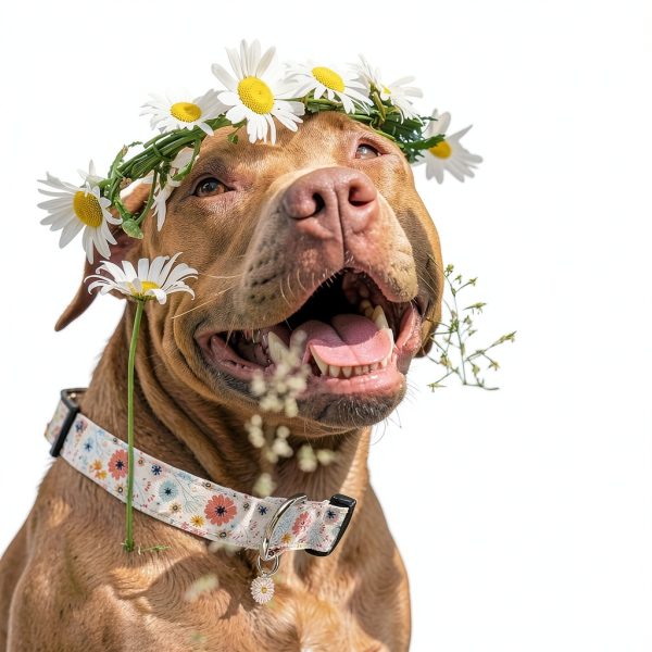 Faygarsle Dog Collar Double Cotton Comfortable-4