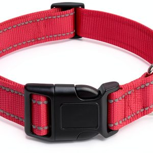 Boomiboo Nylon Dog Collar Reflective Soft Design-0