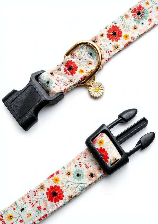 Faygarsle Dog Collar Double Cotton Comfortable-5