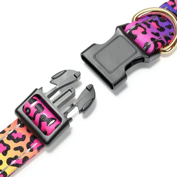 TMOODEL Dog Collar Reflective Nylon-3