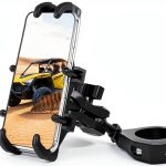 ZIDIYORUO UTV Phone Mount Aluminum 360 Rotation-0