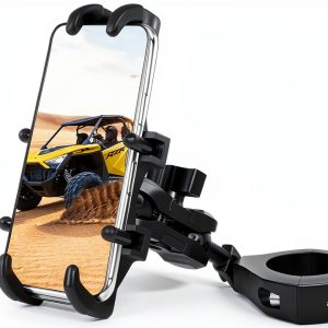 ZIDIYORUO UTV Phone Mount Aluminum 360 Rotation-0