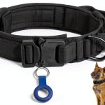 DAGANXI Tactical Dog Collars Nylon Fabric-0