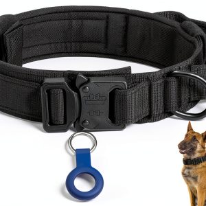 DAGANXI Tactical Dog Collars Nylon Fabric-0