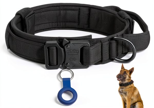 DAGANXI Tactical Dog Collars Nylon Fabric-0