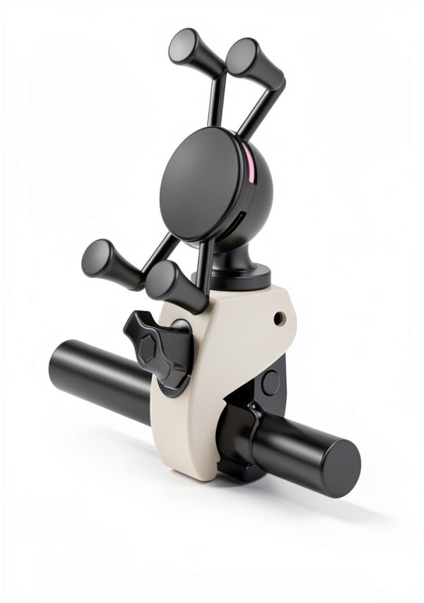 RAM MOUNTS Tough-Claw Phone Mount 0.625‑1.5" Rail Clamp Rubber Caps-6