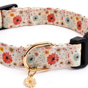 Faygarsle Dog Collar Double Cotton Comfortable-0