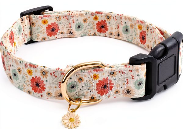 Faygarsle Dog Collar Double Cotton Comfortable-0