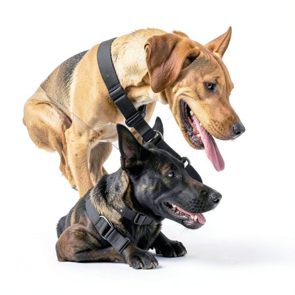 DAGANXI Tactical Dog Collars Nylon Fabric-5