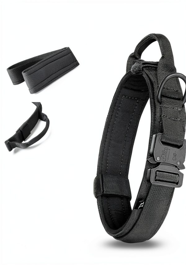 DAGANXI Tactical Dog Collars Nylon Fabric-3