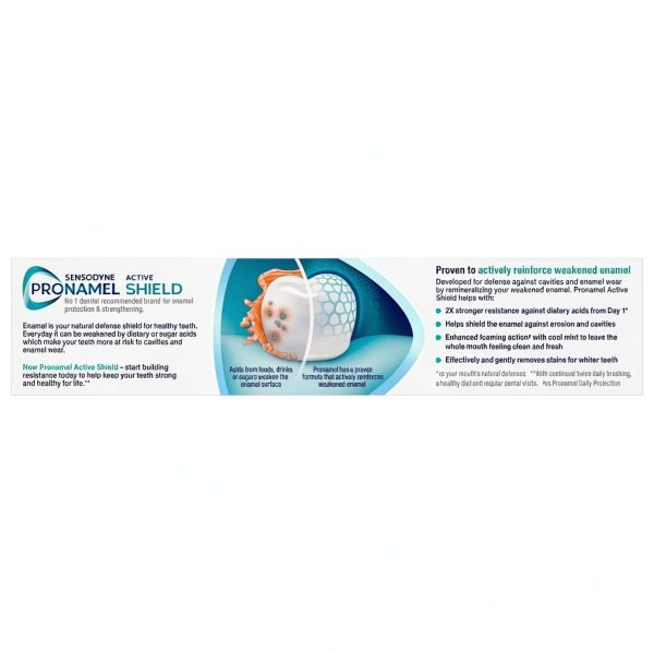 Sensodyne Pronamel Active Shield Whitening Toothpaste 3 Pack 3.4 oz-17