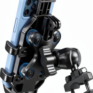 Motorcycle Phone Holder BRCOVAN Adjustable Vibration Dampener BKW-1-0