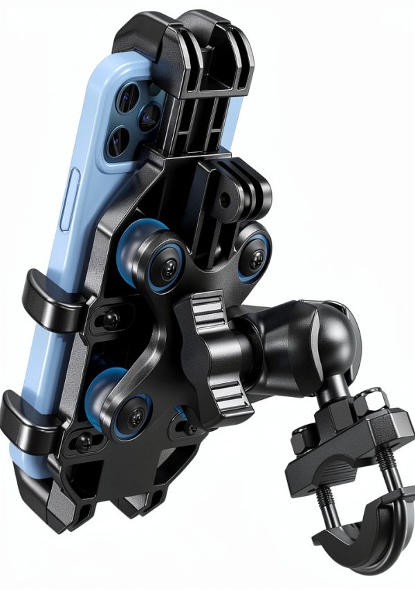 Motorcycle Phone Holder BRCOVAN Adjustable Vibration Dampener BKW-1-0