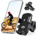ZMDCAM Motorcycle Tablet Holder 360° Adjustable One‑Click Auto‑Lock-0
