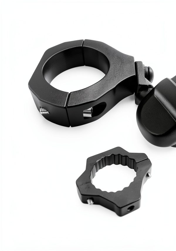 UTV Phone Holder ZIDIYORUO Aluminum Adjustable 360 Rotation Mount-4