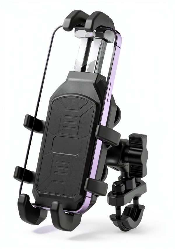Motorcycle Phone Holder BRCOVAN Adjustable Vibration Dampener BKW-1-2