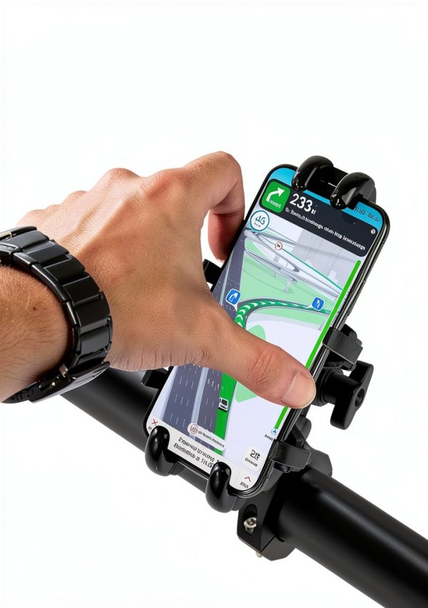 UTV Phone Holder ZIDIYORUO Aluminum Adjustable 360 Rotation Mount-2
