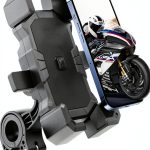 Delobon Bike Phone Mount Rotatable Quick Lock Black 360°-0