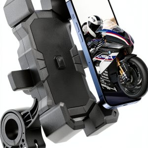 Delobon Bike Phone Mount Rotatable Quick Lock Black 360°-0