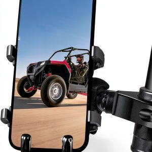 UTV Phone Holder ZIDIYORUO Aluminum Adjustable 360 Rotation Mount-0