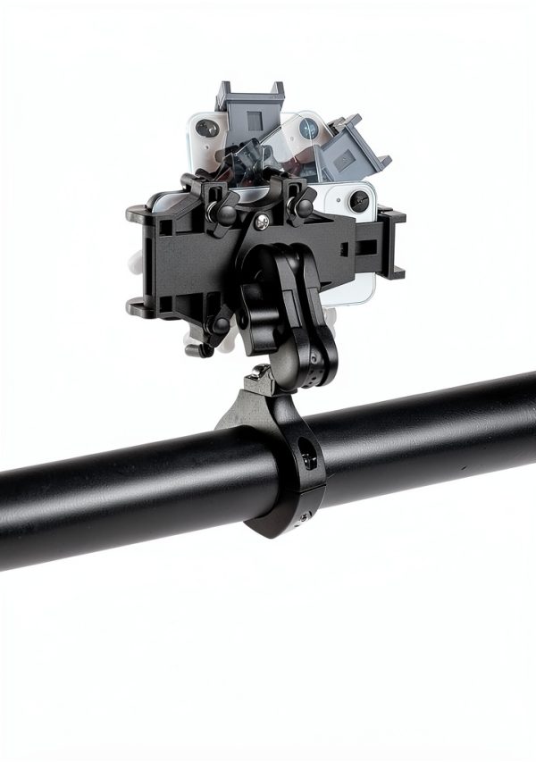 UTV Phone Holder ZIDIYORUO Aluminum Adjustable 360 Rotation Mount-3