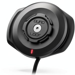 Quad Lock Motorcycle Wireless Charger Mount with Dual‑Lock IP67-0
