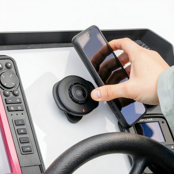 Quad Lock Motorcycle Wireless Charger Mount with Dual‑Lock IP67-5
