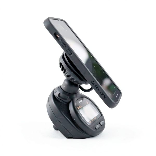 Quad Lock Motorcycle Wireless Charger Mount with Dual‑Lock IP67-2