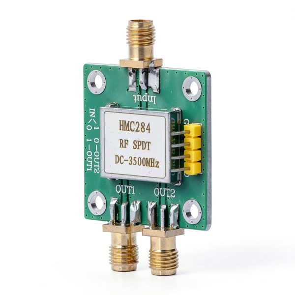 Eujgoov DC‑3500MHz RF Switch HMC284 PCB SPDT Single Pole Double Throw-5