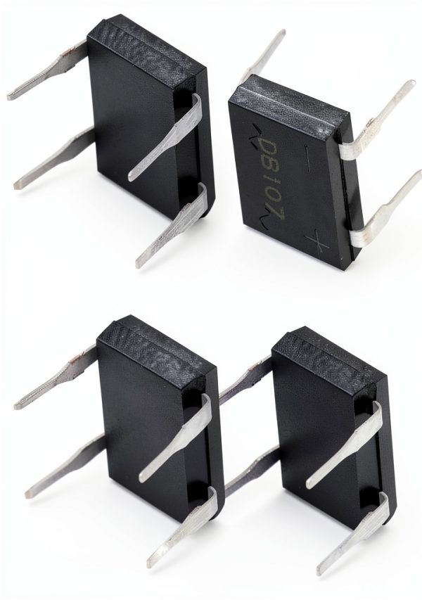 DB107 10PCS Gumps 1A 1000V Single Phase Diode Rectifier Bridge-1