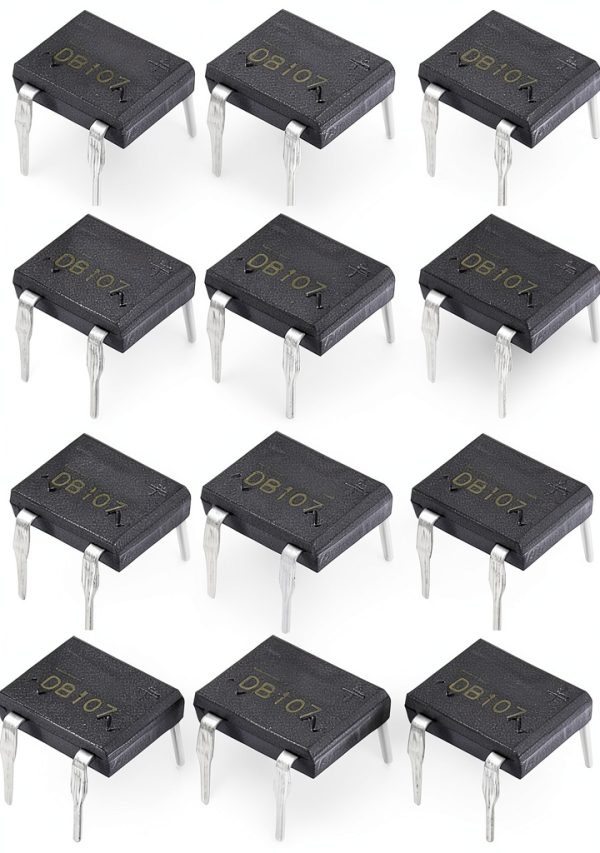 DB107 10PCS Gumps 1A 1000V Single Phase Diode Rectifier Bridge-2