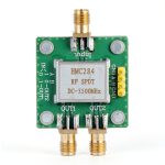 Eujgoov DC‑3500MHz RF Switch HMC284 PCB SPDT Single Pole Double Throw-0