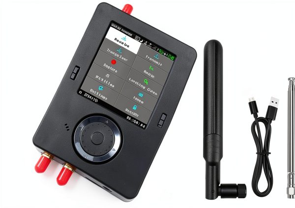 HackRF One icikit SDR Kit 1MHz-6GHz with Portapack H4 Black Case-0