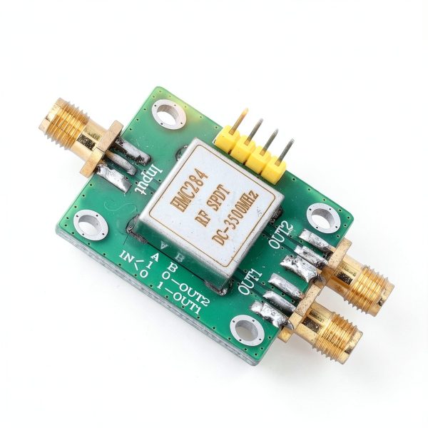 Eujgoov DC‑3500MHz RF Switch HMC284 PCB SPDT Single Pole Double Throw-7