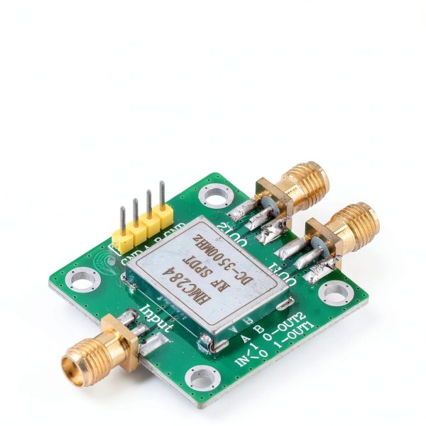 Eujgoov DC‑3500MHz RF Switch HMC284 PCB SPDT Single Pole Double Throw-2