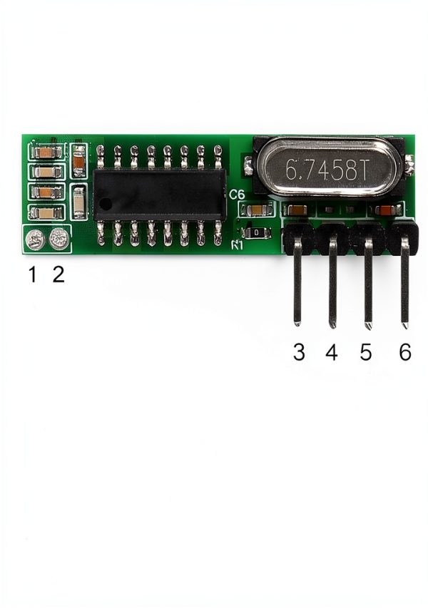 433mhz Wireless RF Transmitter & Receiver 5pcs Kit by QCCAN Arduino-2