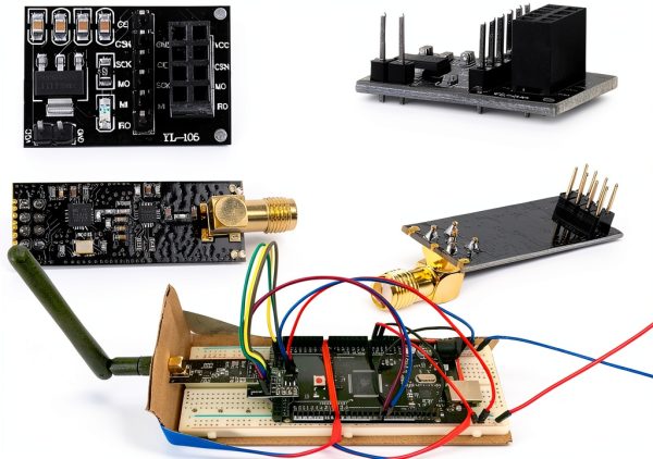 nRF24L01+ PA+LNA Wireless Transceiver MakerFocus with Antenna-5