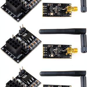 nRF24L01+ PA+LNA Wireless Transceiver MakerFocus with Antenna-0