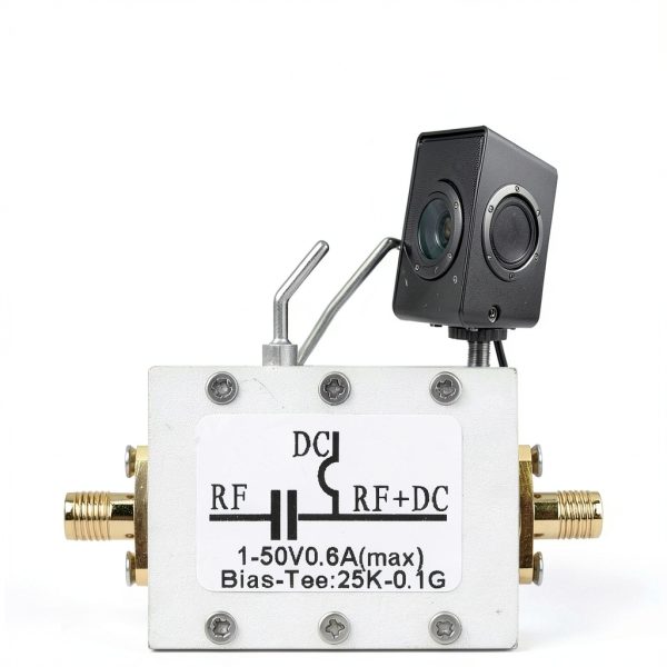 Ciglow Bias Tee Broadband, 25K-100MHz Coaxial Feed RF Broadband Radio Frequency Microwave Coaxial Bias.-6