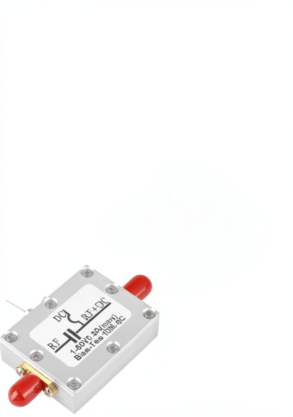 Bias Tee,10MHz-6GHz Bias Tee Broadband Radio Frequency Microwave Coaxial Bias Low Noise Amplifier Module.-3