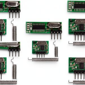 433mhz Wireless RF Transmitter & Receiver 5pcs Kit by QCCAN Arduino-0